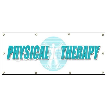 SIGNMISSION PHYSICAL THERAPY BANNER SIGN therapist signs new PT message B-96 Physical Therapy